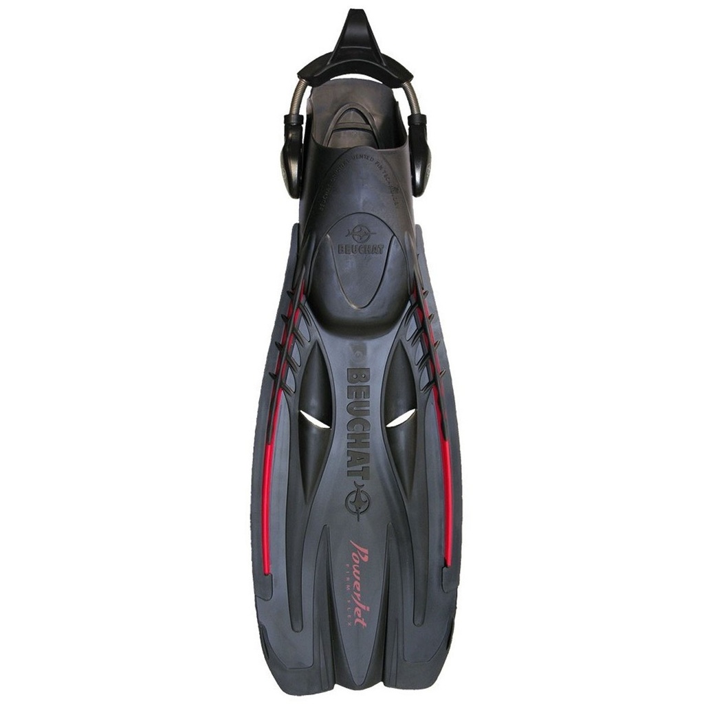 [154171] Beuchat Aletas Powerjet Negro (S)