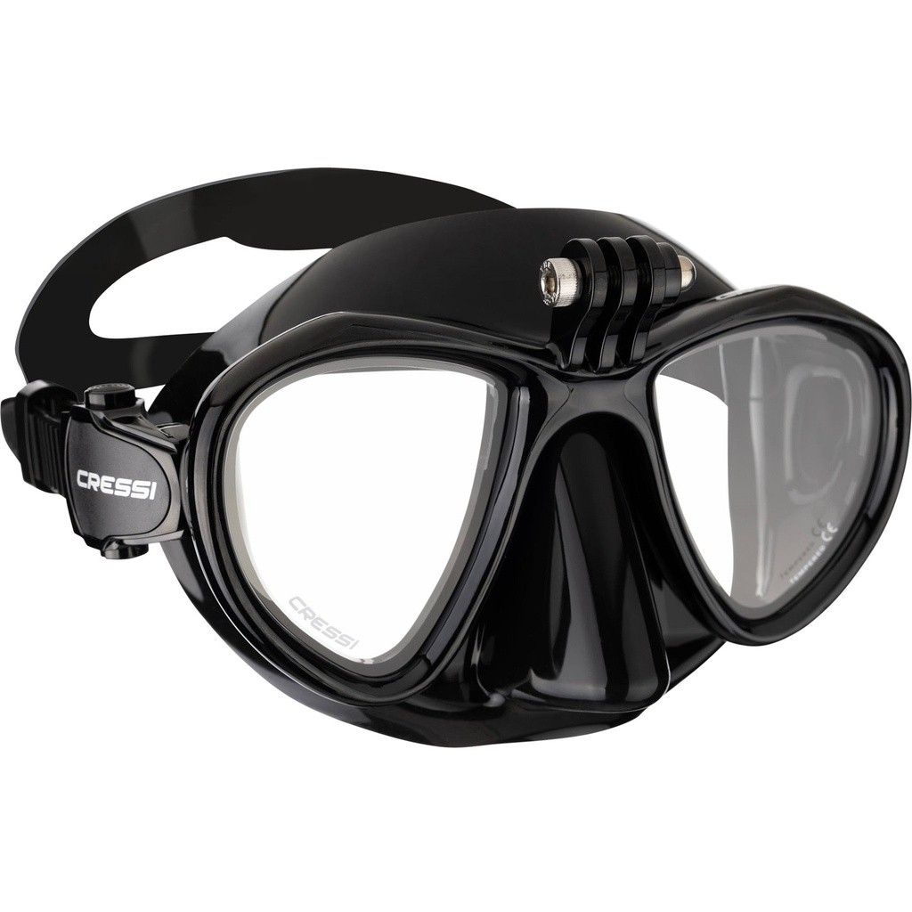 [ADS 412550] Cressi Máscara Metis Action Negro