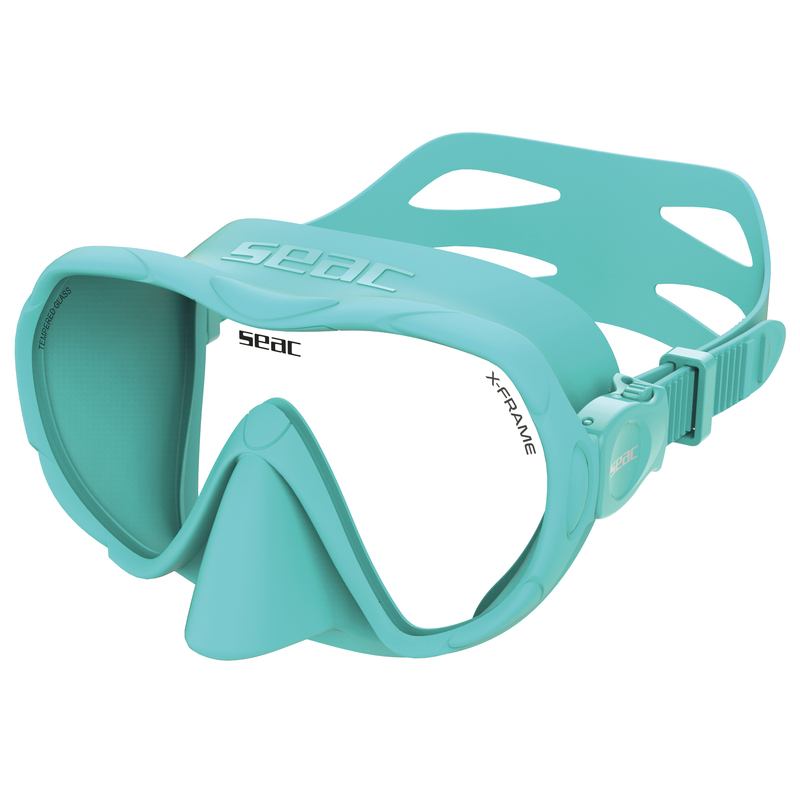 [0750088085799A] Seac Máscara X-Frame Tiffany Aqua