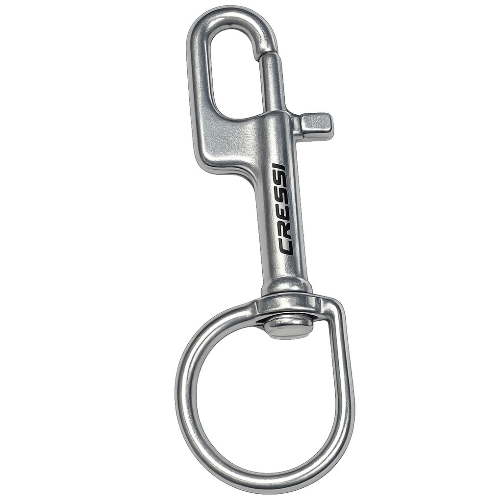 Cressi Mosquetón para Etapas y Sidemount 110mm