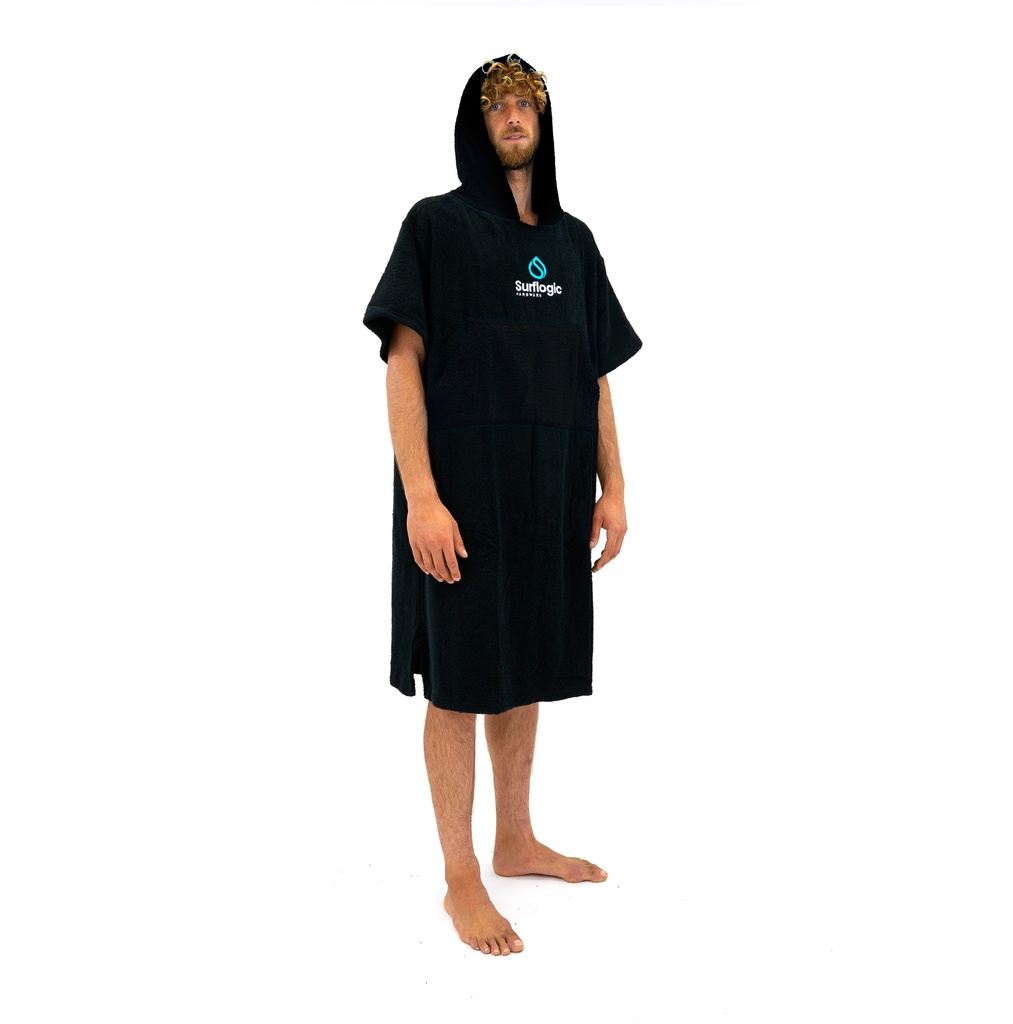 [59801] Surflogic Poncho Negro