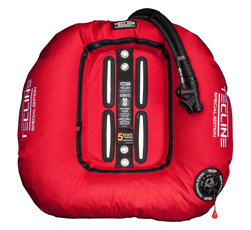 [T11015-0] Tecline Ala Donut 17 Special Edition Roja