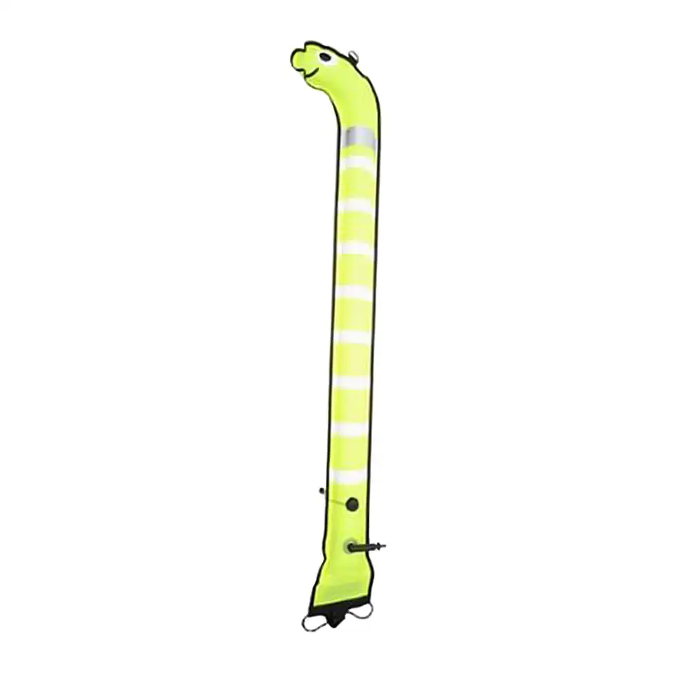 Keep Diving Boya Sea Snake Semi Cerrada 150cm Amarillo