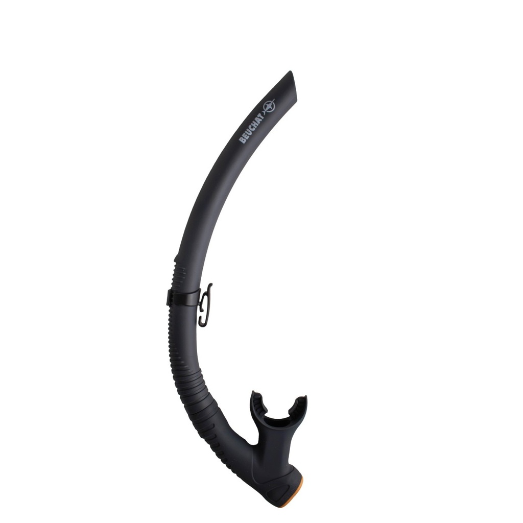 Beuchat Tubo Spy Purge Negro / Naranja