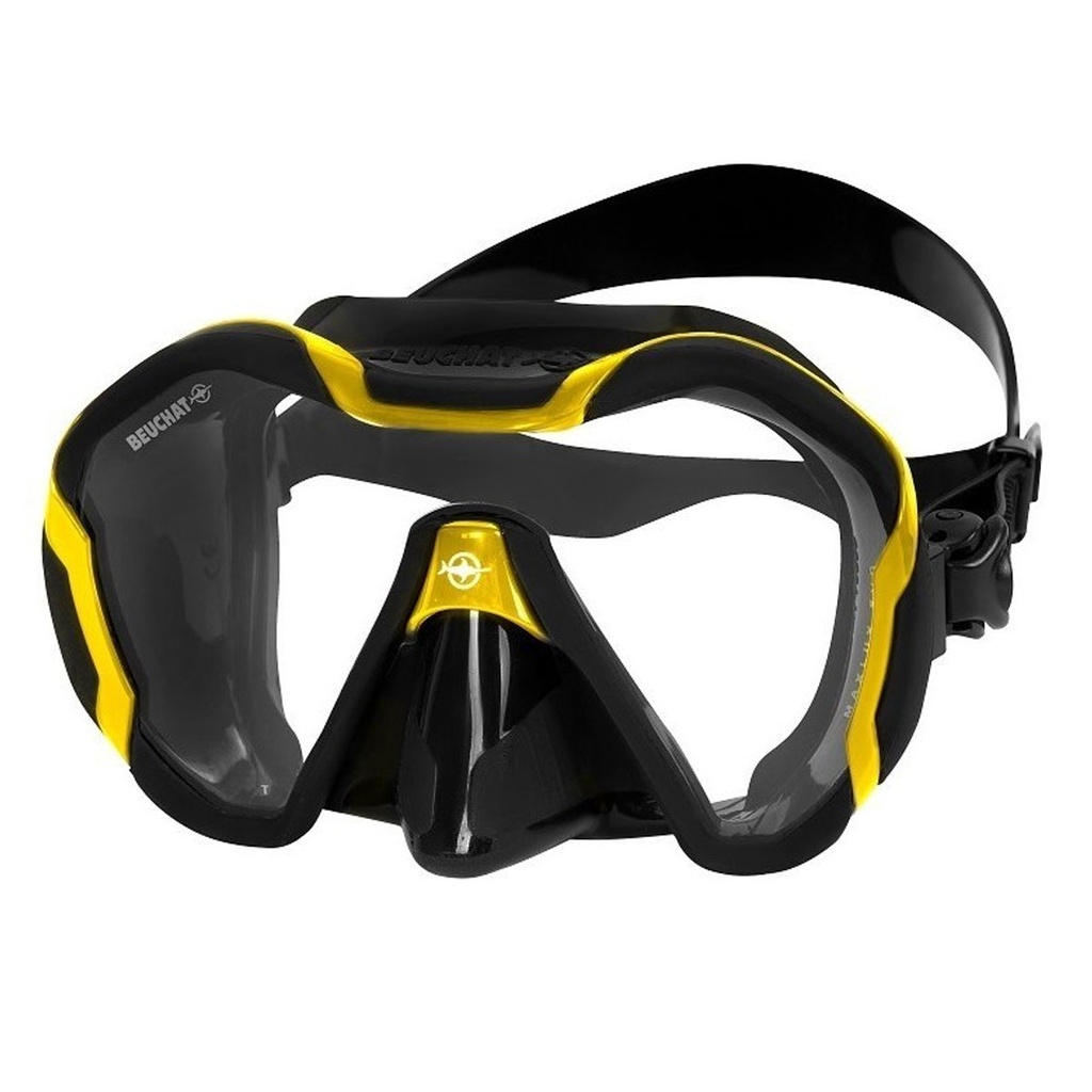 [151521] Beuchat Máscara Maxlux Evo Negro / Amarillo