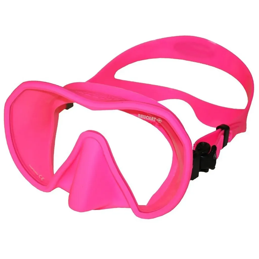 [151290] Beuchat Máscara Maxlux S Rosa Fluor