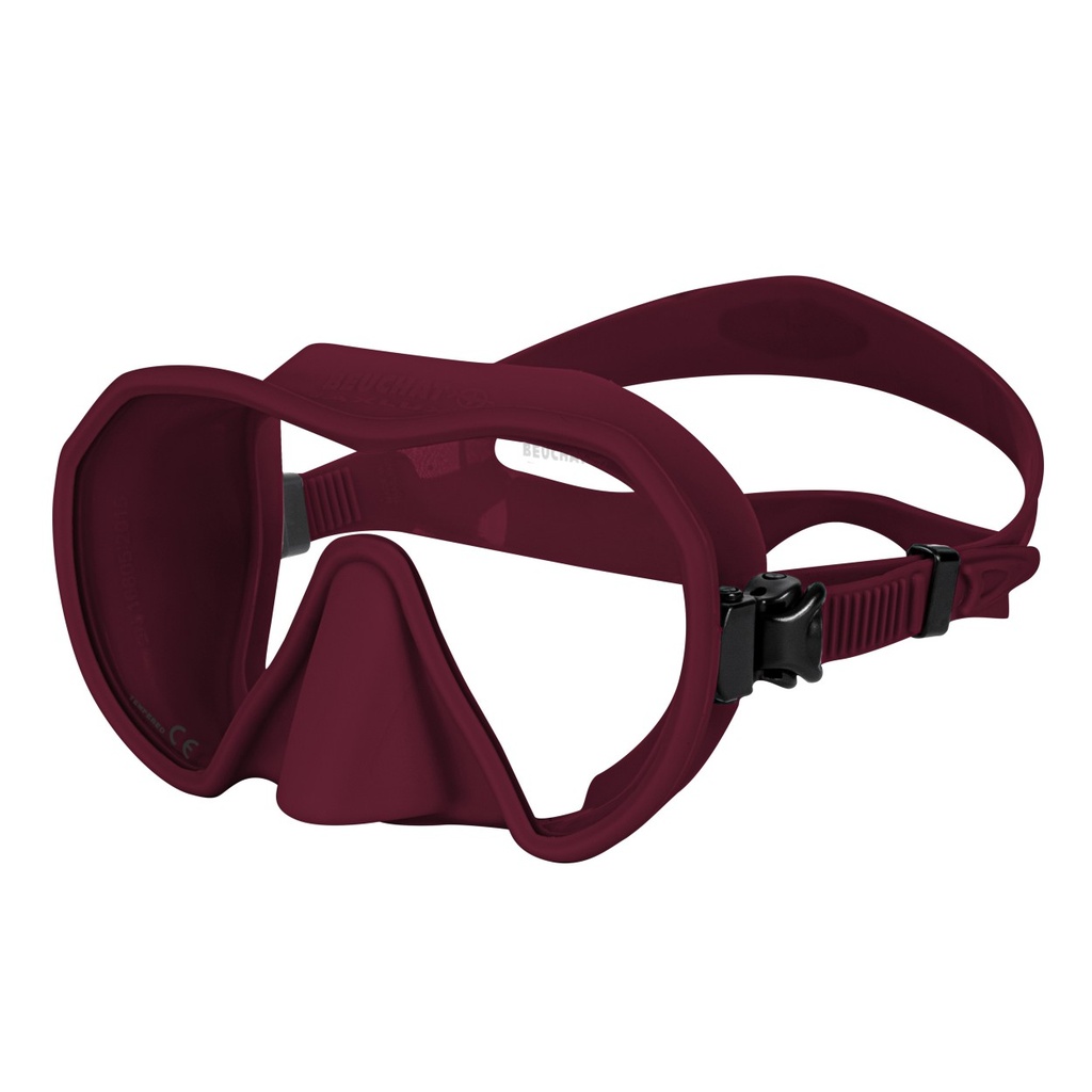 [151365] Beuchat Máscara Maxlux S Rojo Vino