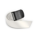 C4 Cinturón Elastico Hebilla Nylon Blanco