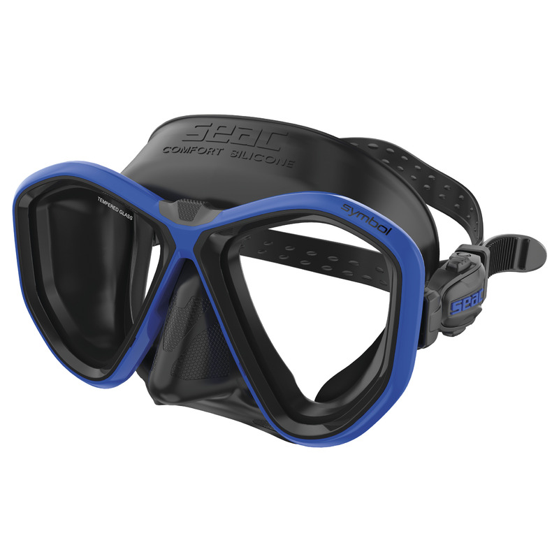 [0750072003160A] Seac Máscara Symbol Asian Fit Azul