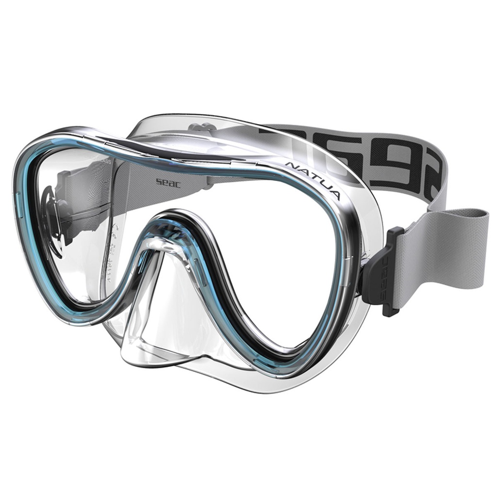 [0750080001018A] Seac Máscara Natua Transparente Aquamarina