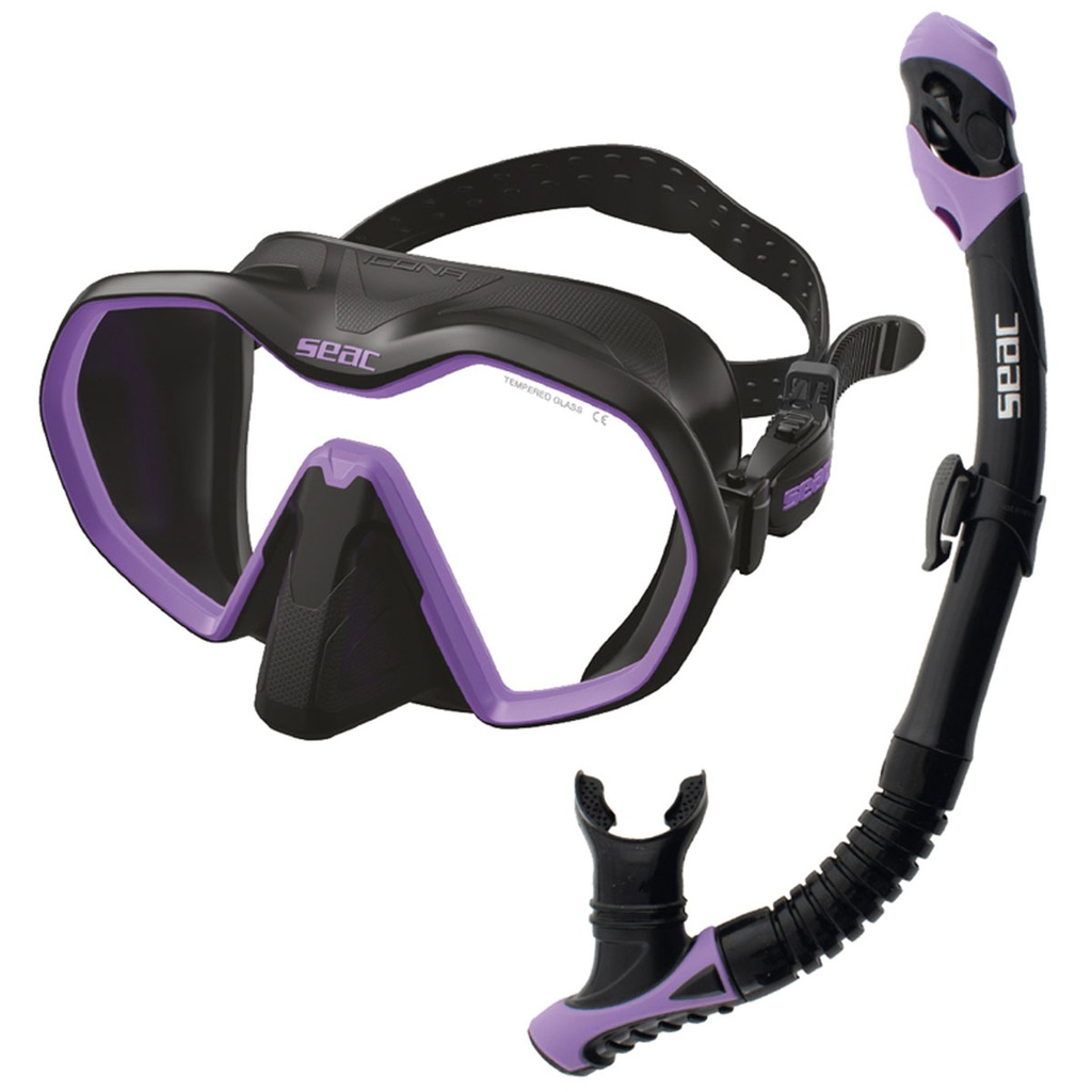 [0890096536000A] Seac Set Bis Icona Dry Lila
