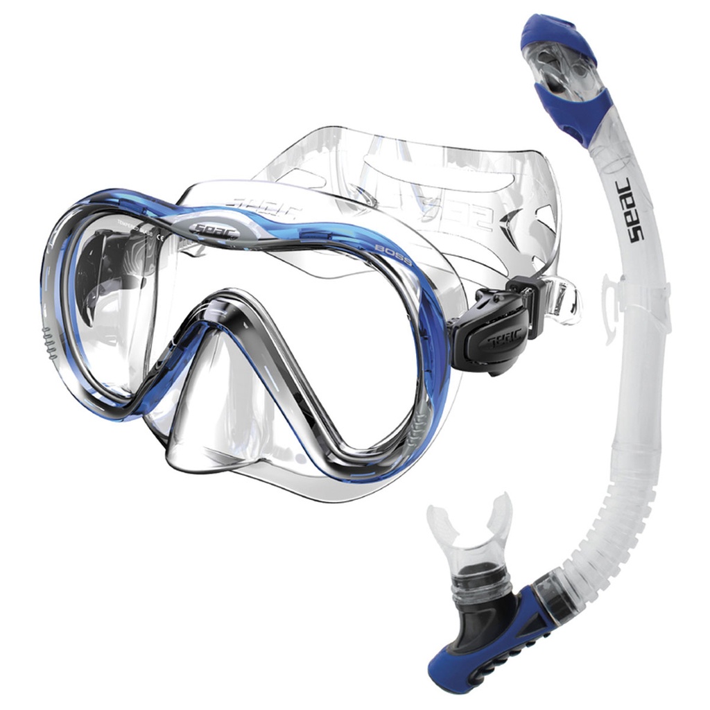[0890101160000A] Seac Set Bis Boss Dry Azul
