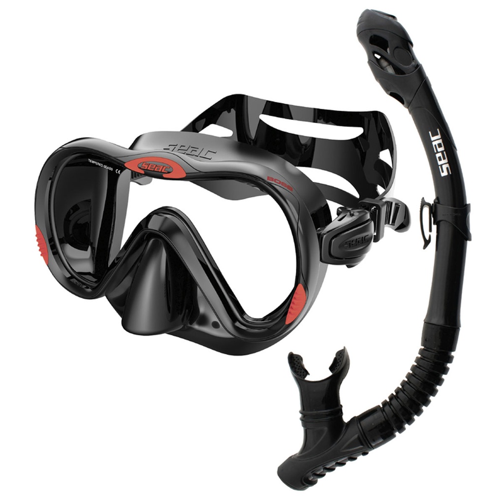 [0890102520000A] Seac Set Bis Boss Dry Noir