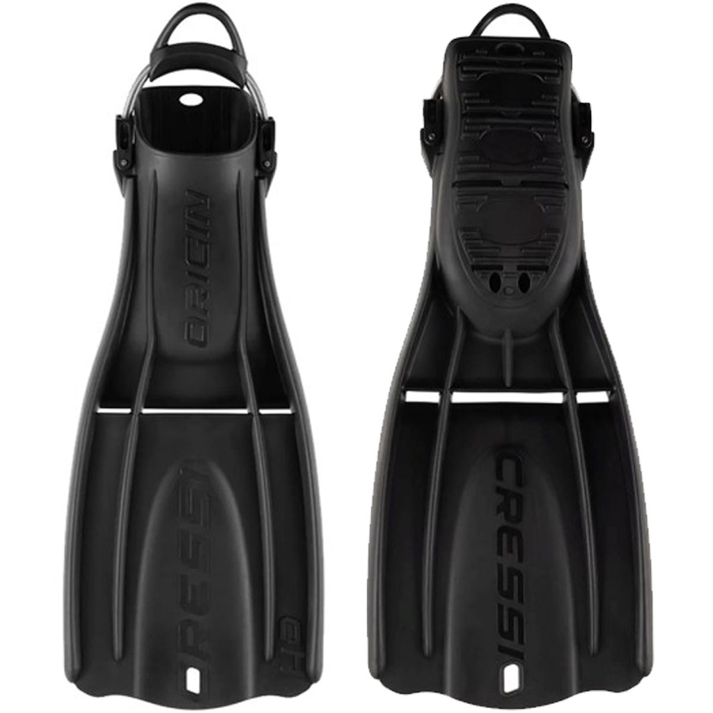 [ACA 250503] Cressi Aletas Origin HD Negro (S-M)