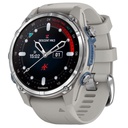 Garmin Descent MK3 Inox 43mm - Correa Silicona