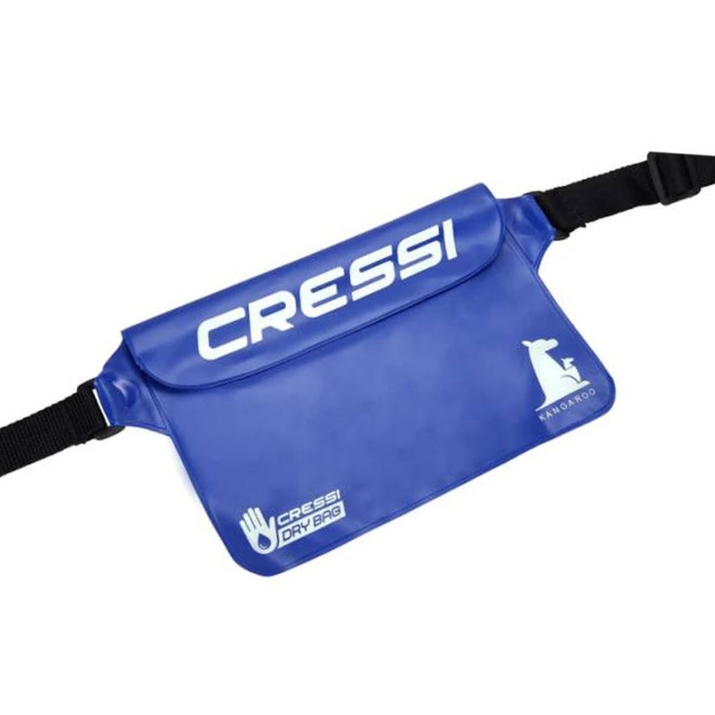 [BUB980060] Cressi Riñonera Kangaroo Dry PVC Azul