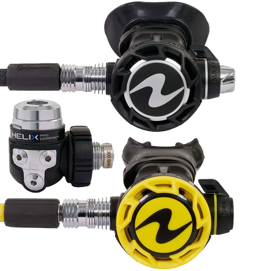 [RQ137001 / 706028] Aqualung Pack Regulador Helix Compact Pro DIN con Octopus
