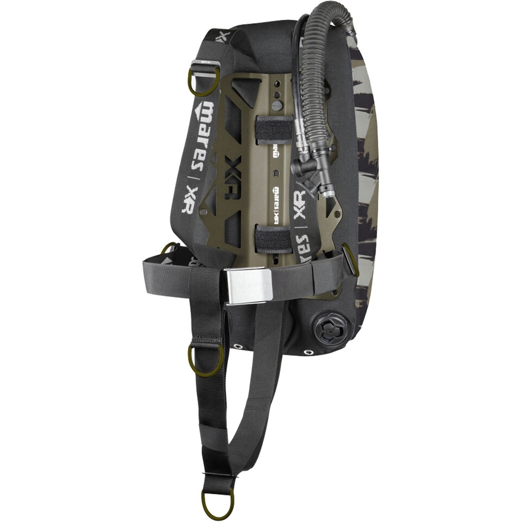 [417574] Mares XR Set Tactical Green Single Backmount