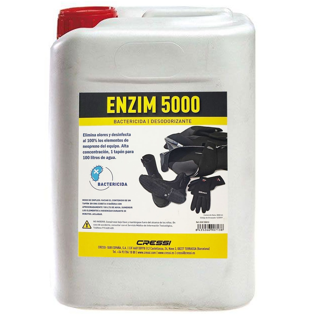 [EHX 720013] Cressi Enzim 5000 5L