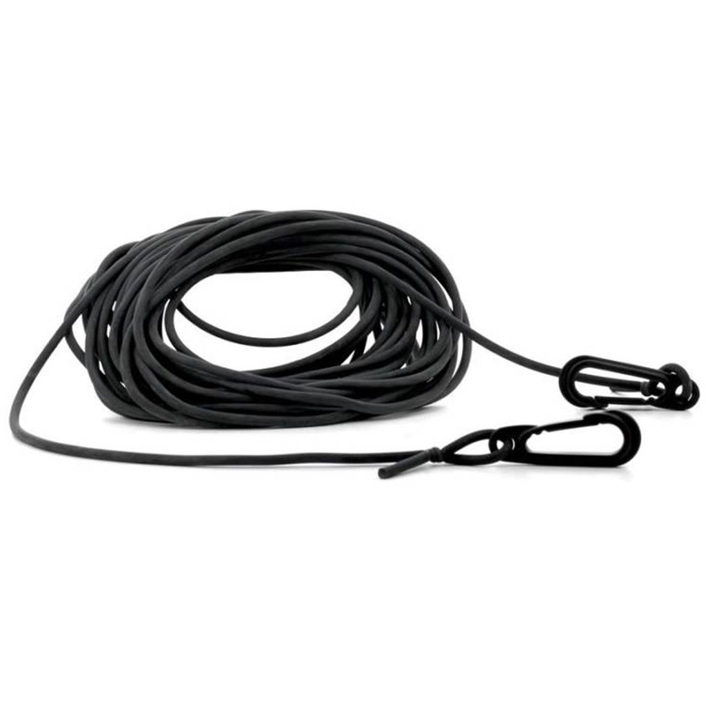 [EFA 354904] Cressi Cabo Elástico Flotante Boya 4mm (12m) Negro