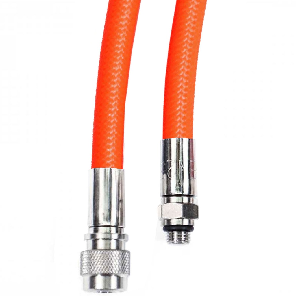 Metalsub Latiguillo LP Flex BCD 56cm Naranja