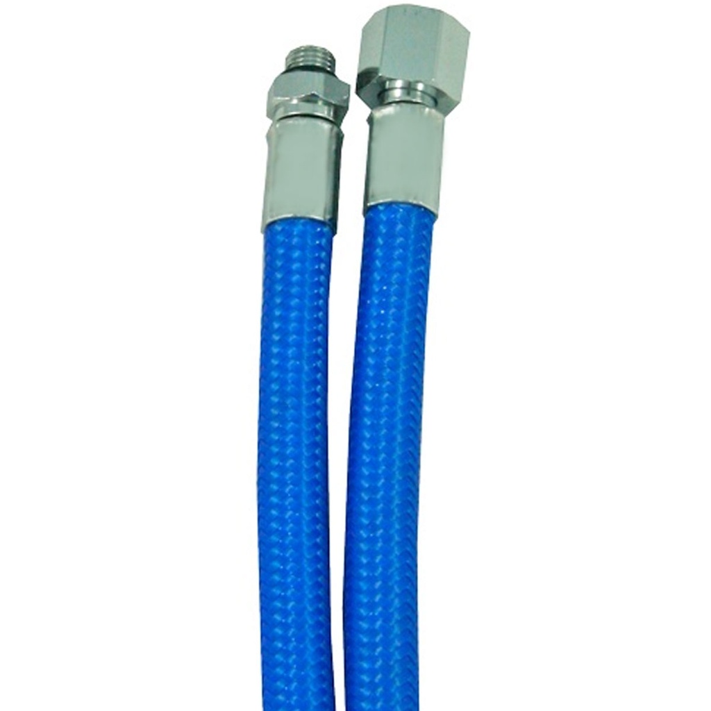 [LRF-BLU-0098] Metalsub Latiguillo LP Flex Regulador 98cm Azul