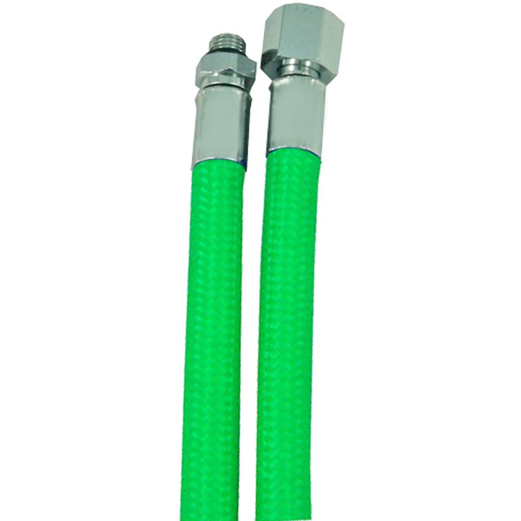 [LRF-GRN-0102] Metalsub Latiguillo LP Flex Regulador 102cm Verde