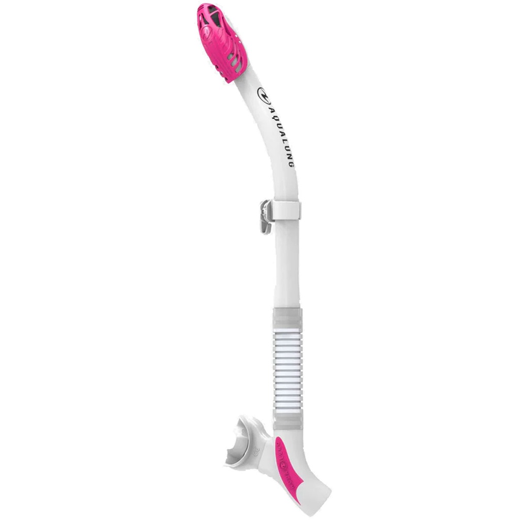 [SN1740101] Aqualung Tubo Impulse Dry Blanco / Rosa