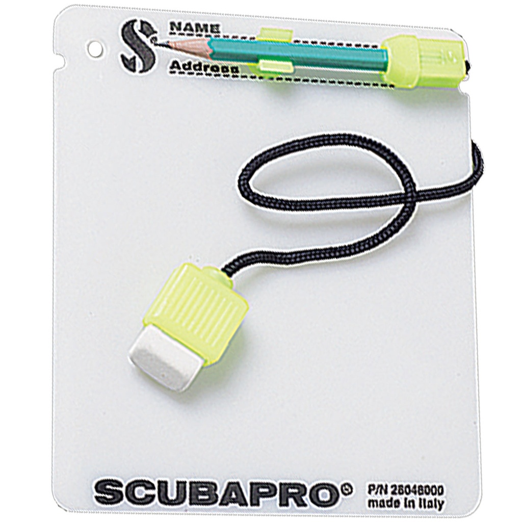 [28.048.000] Scubapro Pizarra Fosforescente 13x15cm