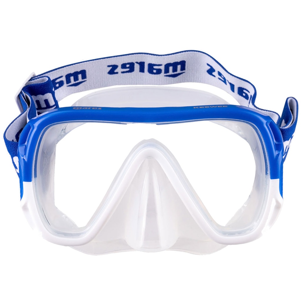 [411075-SCBLWCL] Mares Mascara de Snorkel Keewee Azul