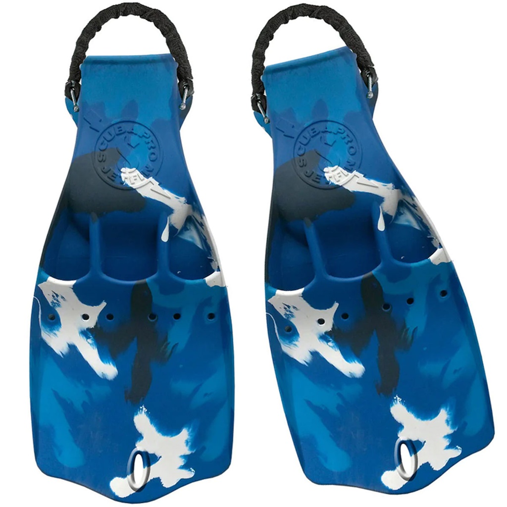[25.376.300] Scubapro Aletas Jet Fin Camo Azul (M)