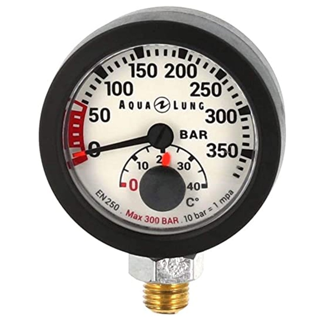 [NS114112] Aqualung Capsule Pressure Gauge with Thermometer