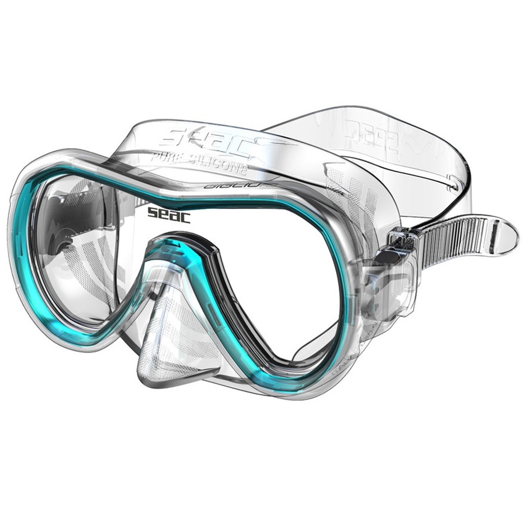 [0750048001018A] Seac Mascara Giglio MD Aquamarina / Transparente