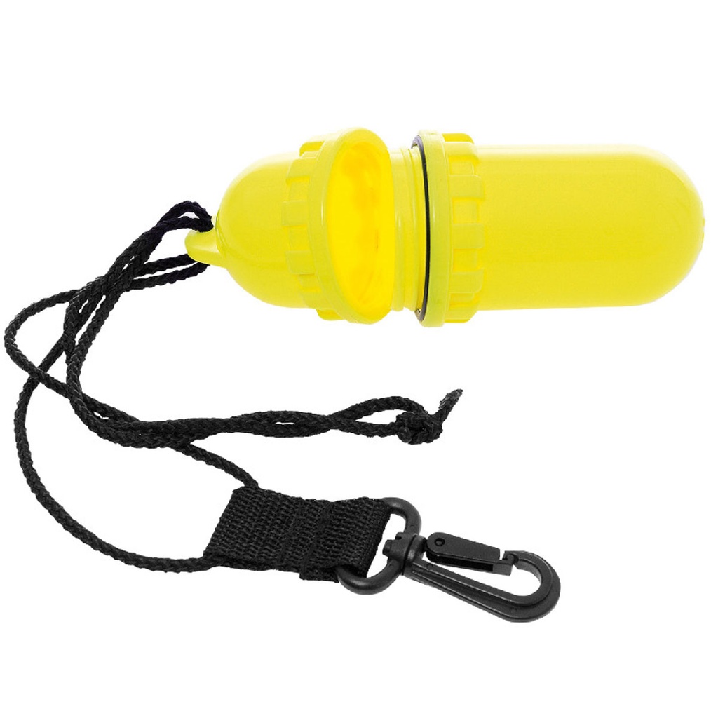 [1110046000000A] Seac Huevo Estanco 12x4,5cm Amarillo