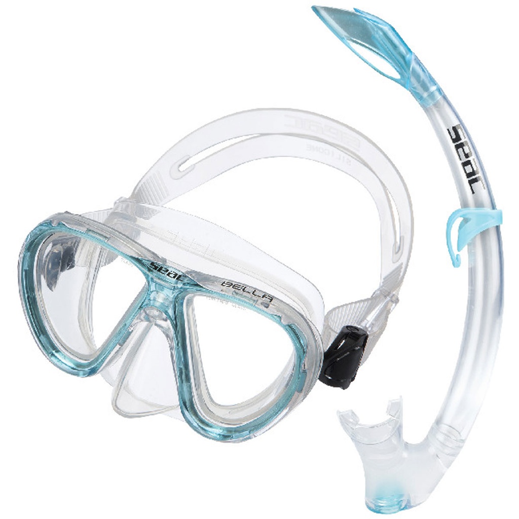 [0890035018000A] Seac Set Bis Bella Valve Aquamarine