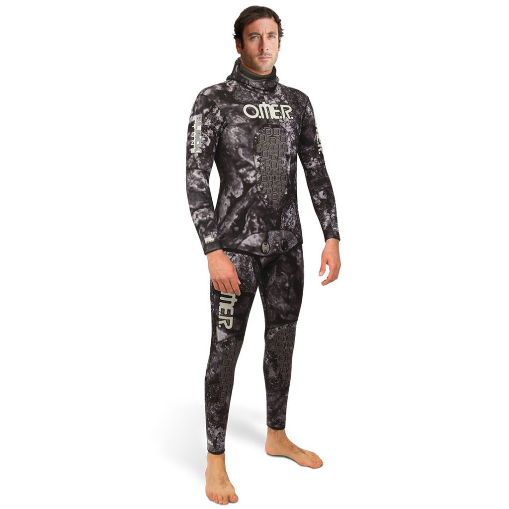 [SU271111] Omer Black Stone Chaqueta 5mm (S/2)