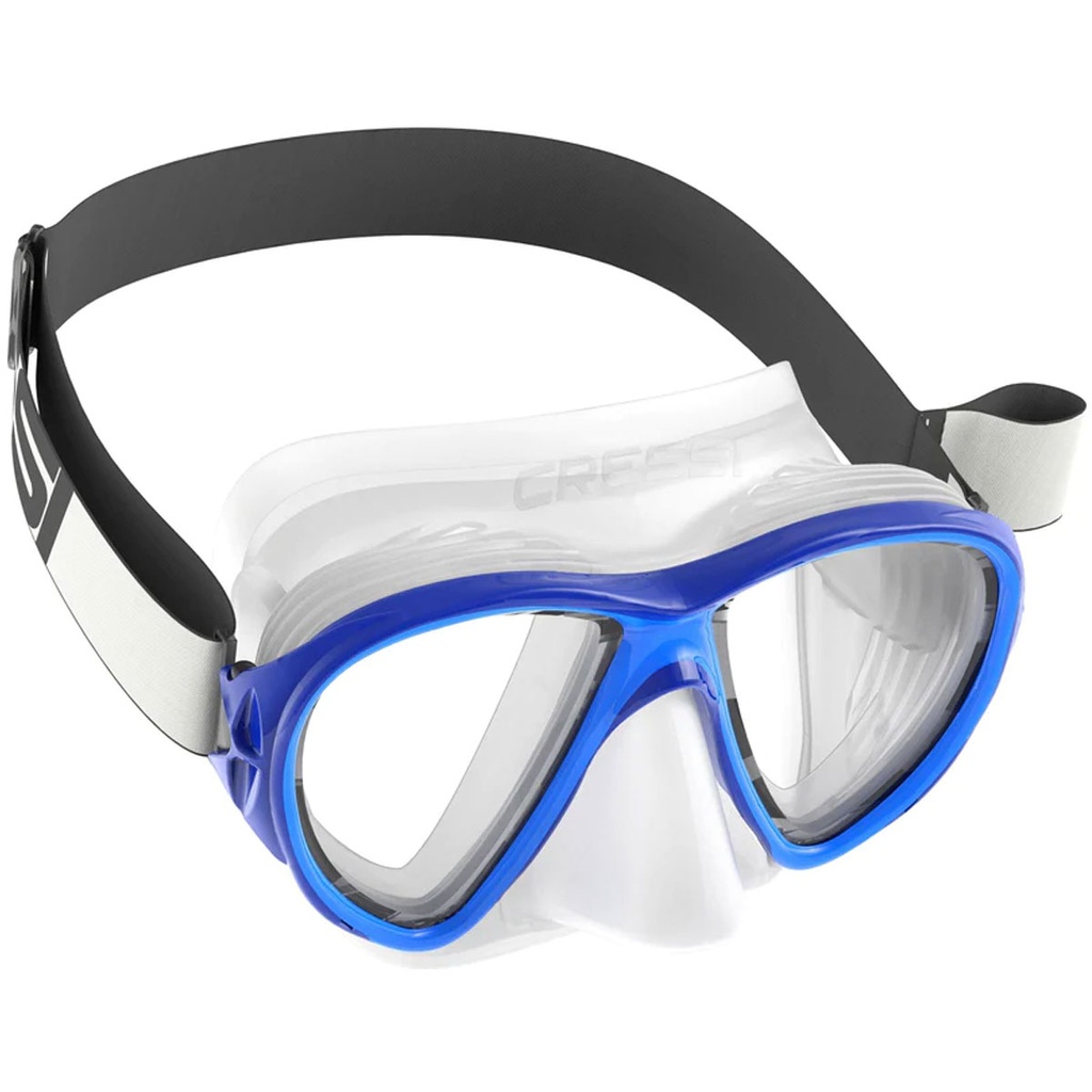 [ADN 220020] Cressi Mascara Fiji TX Transparente / Azul