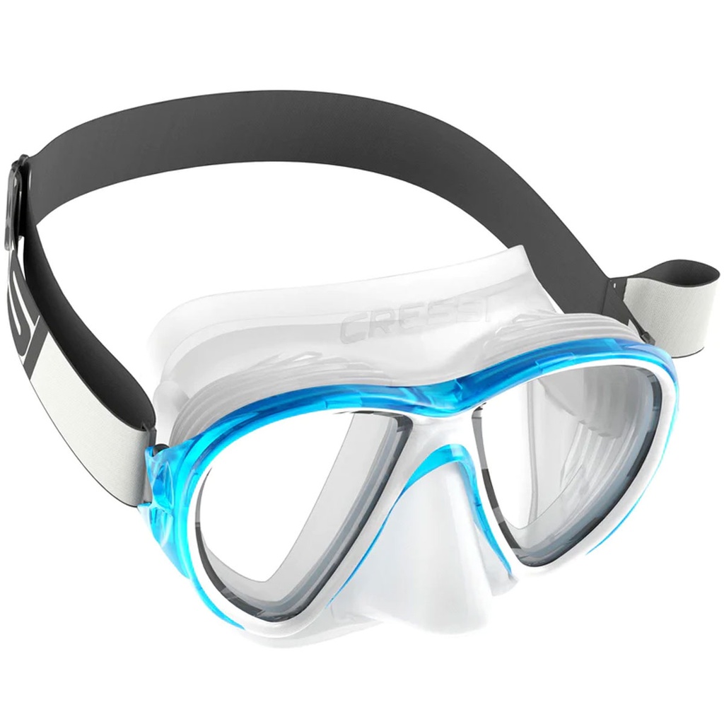 [ADN 220025] Cressi Mascara Fiji TX Transparente / Aqua