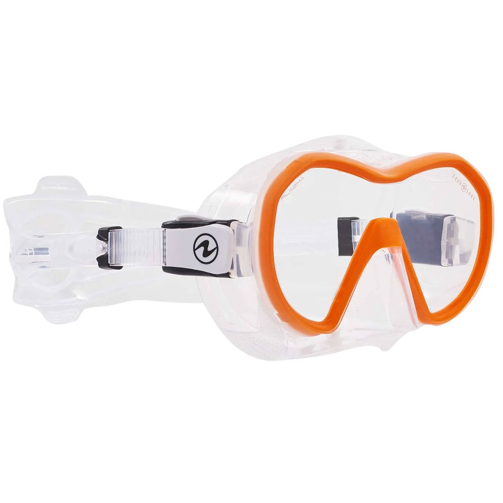[MS5470800LC] Aqualung Mascara Plazma Transparente / Naranja