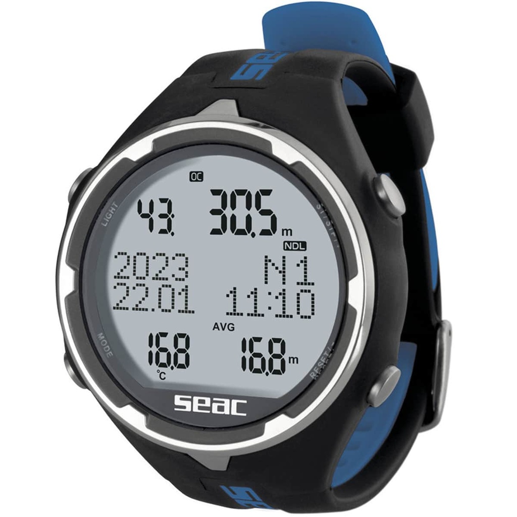 [1600005000525A] Seac Action Negro / Azul