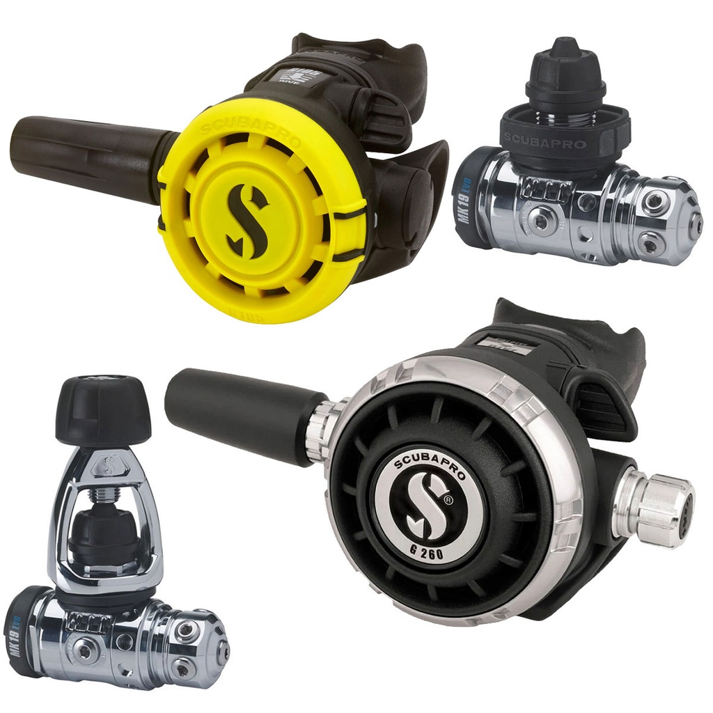 [12.255.915] Scubapro Pack MK19 EVO DIN / G260 + Octopus R105