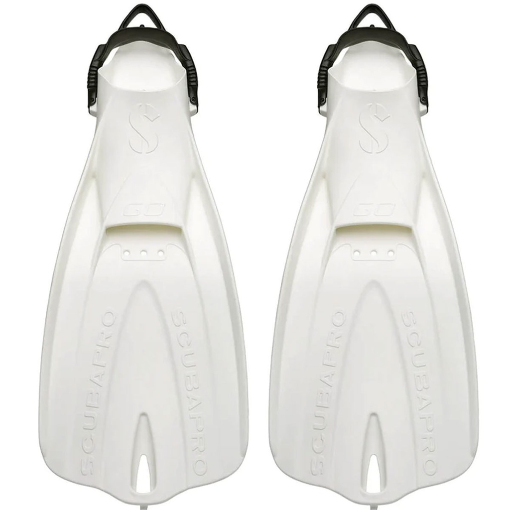 [25.741.000] Scubapro Aletas Go Fin Travel Blanco (2XS)