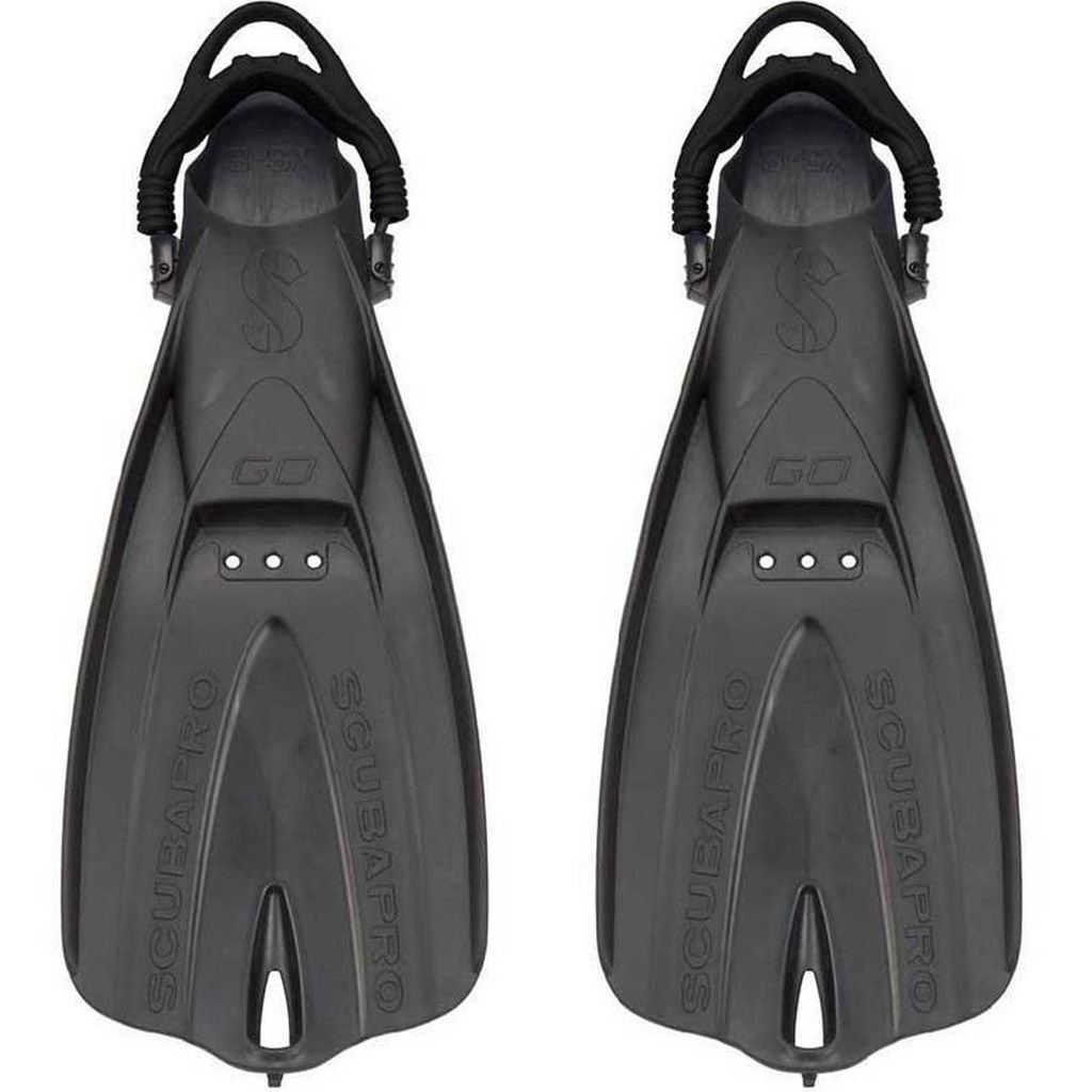 [25.740.090] Scubapro Aletas Go Fin Travel Negro (3XS)