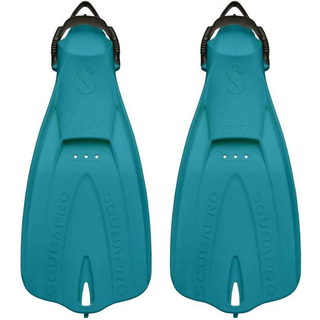 [25.842.000] Scubapro Aletas Go Fin Travel Turquesa (2XS)