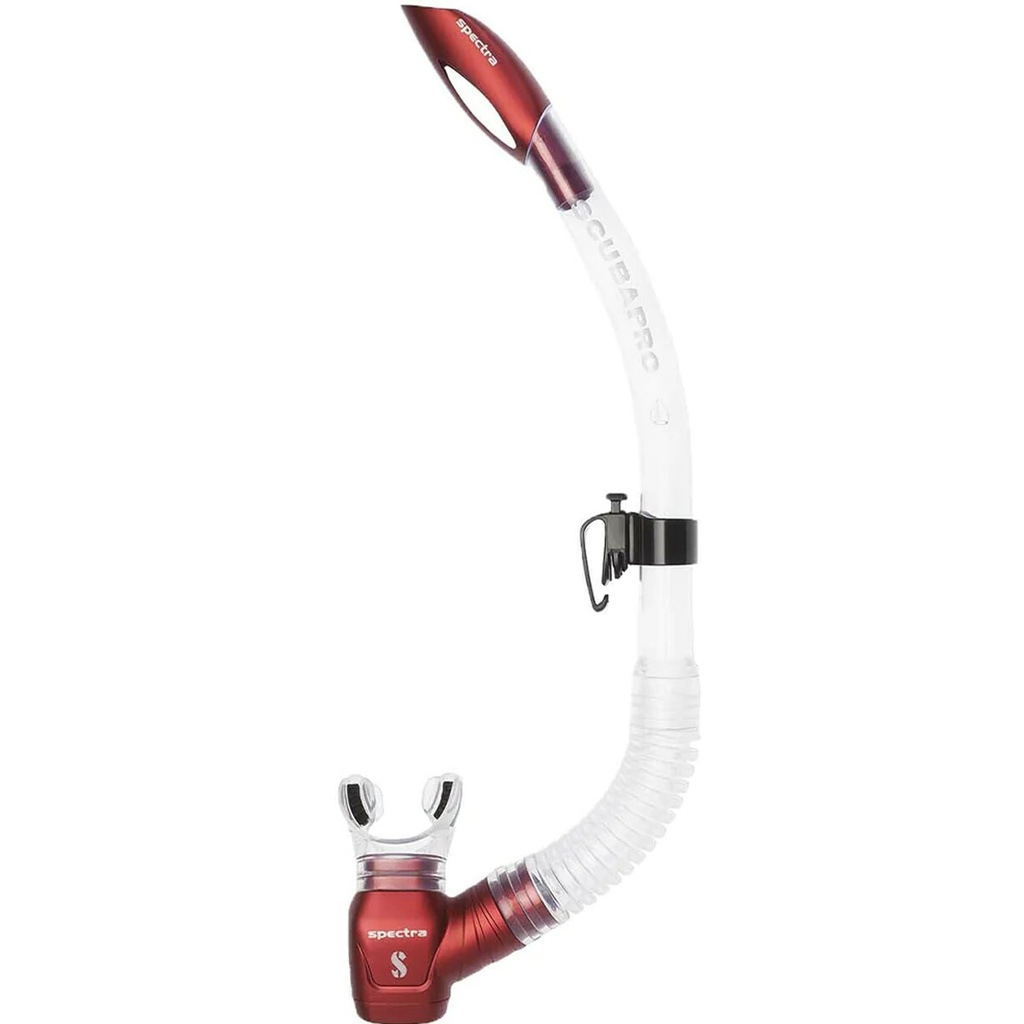 [26.706.320] Scubapro Tubo Spectra Rojo / Transparente