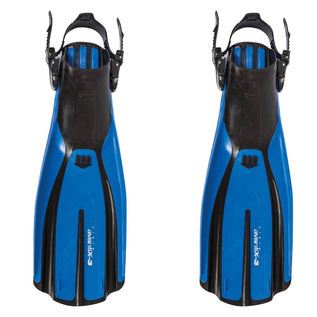 [410001-BL-S] Mares Aletas Plana Avanti X3 Azul (S)