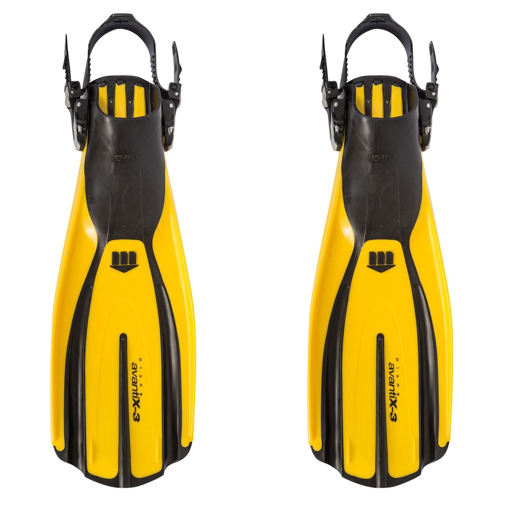 [410001-YL-XS] Mares Aletas Plana Avanti X3 Amarilla (XS)