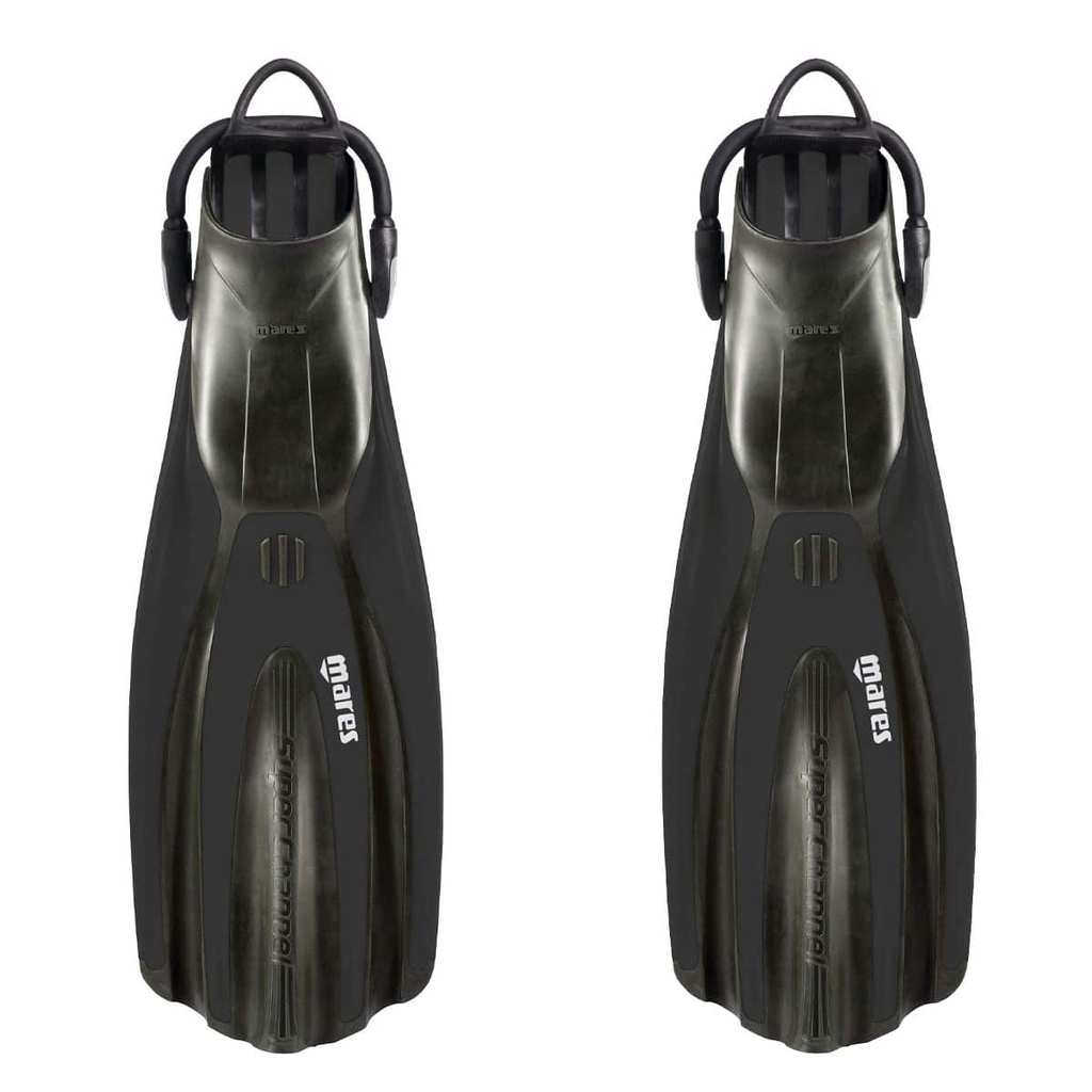 [410012-BK-S] Mares Aletas Avanti Superchannel Oh Negra (S)
