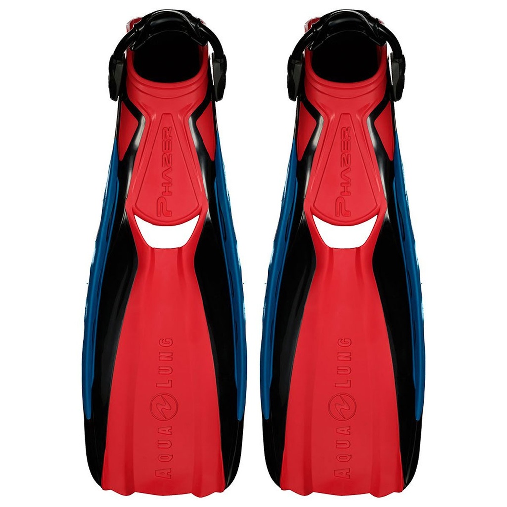 Aqualung Aletas Phazer Rojo / Negra