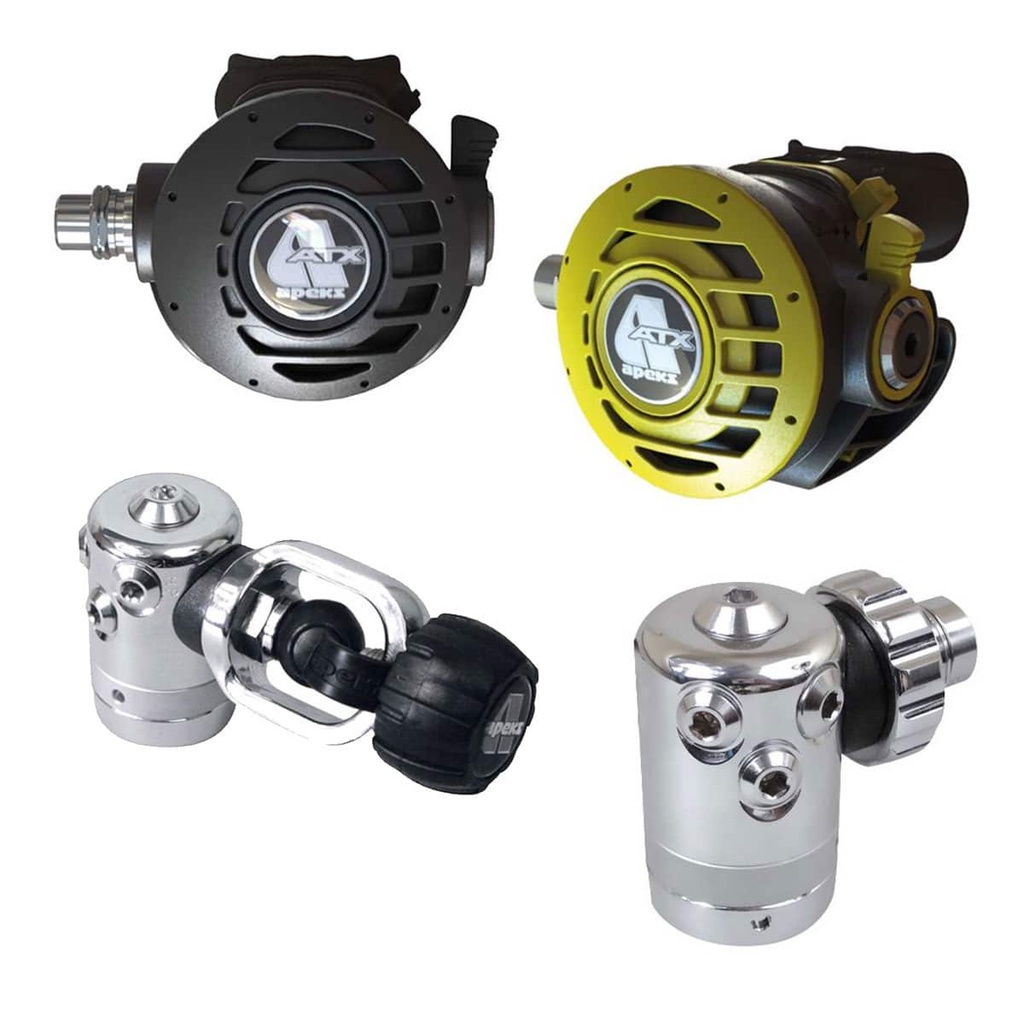 [RQ112111] Apeks Pack Regulador ATX 40 + Octopus ATX 40 DIN